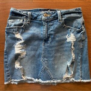 HOLLISTER HIGH RISE SKIRT VINTAGE STRETCH
